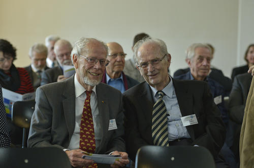 Doppeltes Jubiläum: die Brüder Klaus und Georg Möbius.