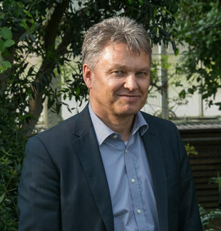 Andreas Wanke leitet die Stabsstelle Nachhaltigkeit und Energie der Freien Universität Berlin.