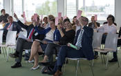 Prominente Gäste bei der Generalprobe zum „Faktencheck EU“.