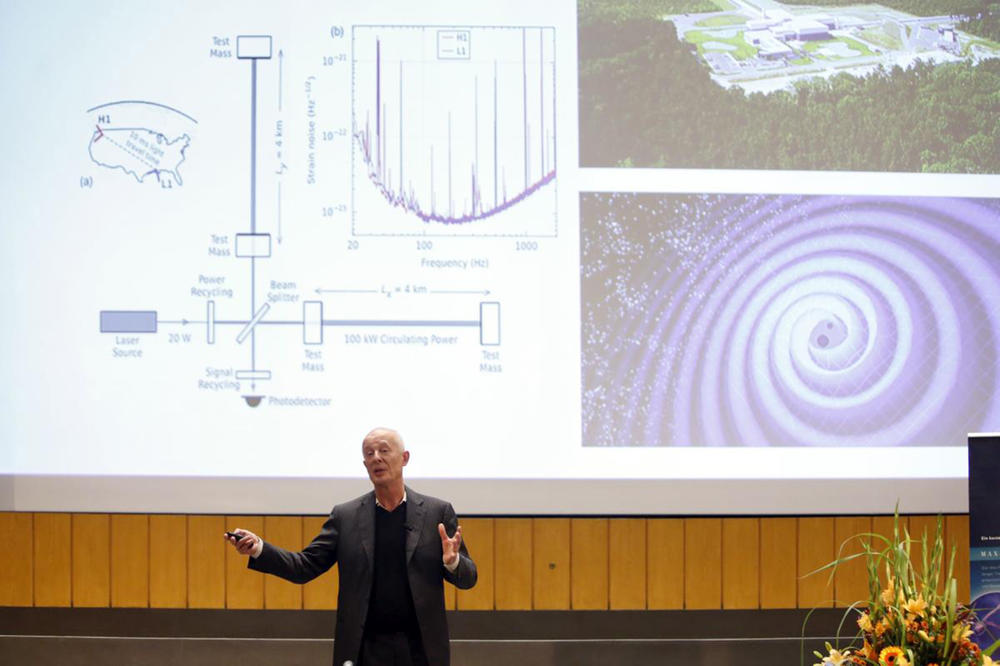 Prof. Dr. Dr. h.c. Hans Joachim Schellnhuber hielt die 17. Einstein Lecture zum Thema "Eiszeiträtsel und andere Klimageheimnisse".