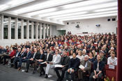 Die Veranstaltung im Hörsaal A war gut besucht.