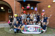 Ebenfalls sein 30. Jubiläum feierte in diesem Jahr das Erasmus-Programm der EU.