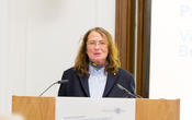 Vizepräsidentin Professorin Brigitta Schütt begrüßte zur Festveranstaltung.