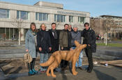 Dorothea Strube, Iren Böhme, Klaus Mühlhahn, Sebastian Hertrich, Frederik Frövel, Roland Luchmann, Robert Patz (v.l.).