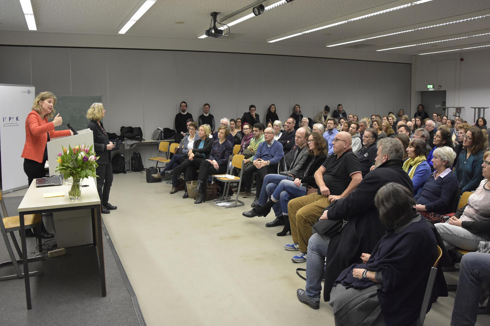 Die Veranstaltung am Institut für Publizistik- und Kommunikationswissenschaft war gut besucht.