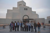 Workshop mit Studierenden des Doha Institutes for Graduate Studies und der Freien Universität Berlin.