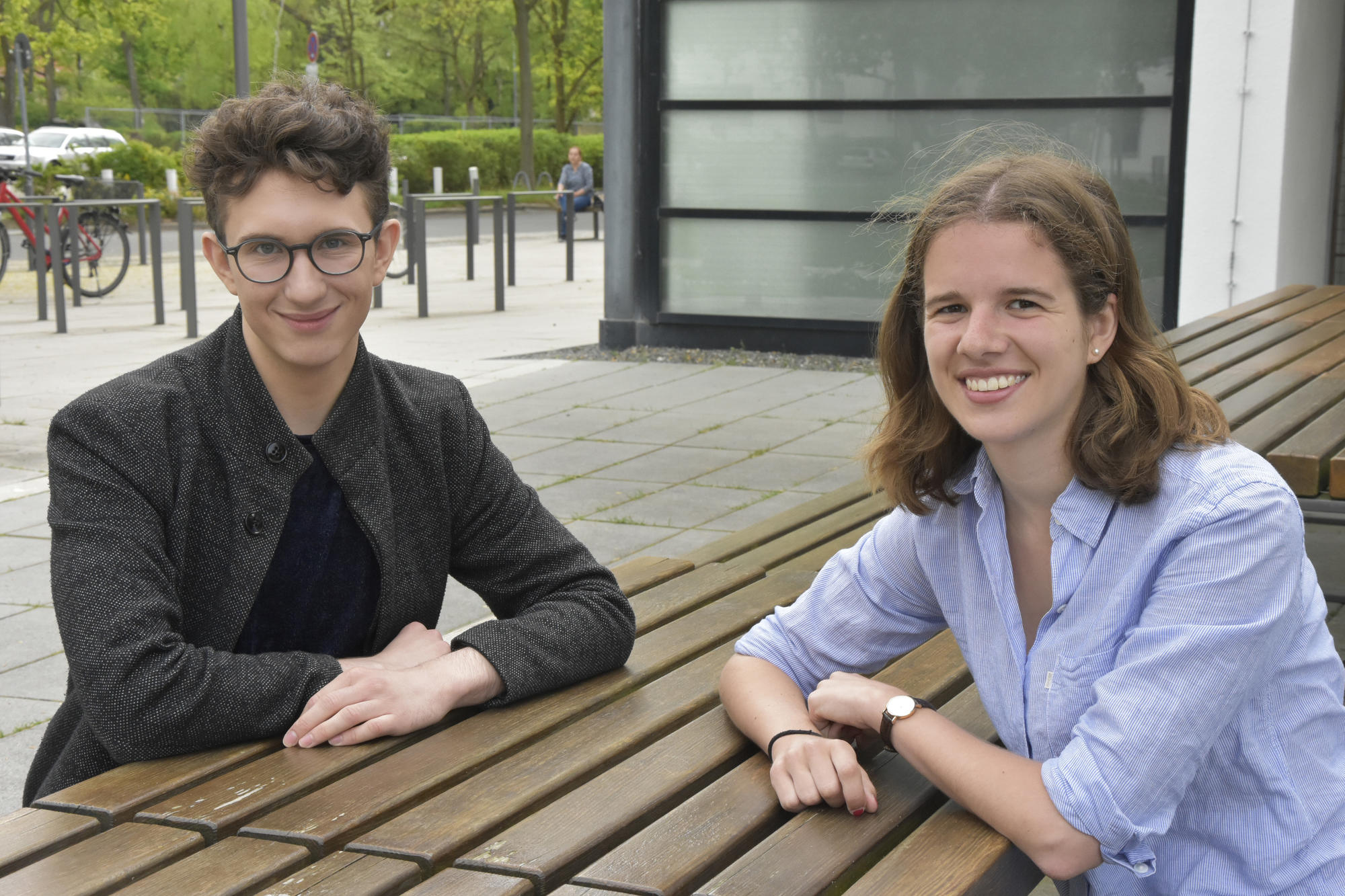 Piotr Pawel A. Larysz und Annika Blümel können die Teilnahme am National Model United Nations unbedingt weiterempfehlen.