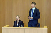 Erfolgreich verteidigt: Iuliia Voronova und Julian Westphal, Studierende der Rechtswissenschaft an der Freien Universität, belegten beim Moot Court, einem der wichtigsten Jurawettbewerbe in Deutschland, den ersten Platz.