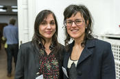 Mariana Simoni (l.) und Renata Campos Motta, Juniorprofessorinnen am Lateinamerika-Institut der Freien Universität.