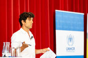 Jaafar Abdul-Karim, bekannt aus der Sendung Shabab Talk der Deutschen Welle, ...