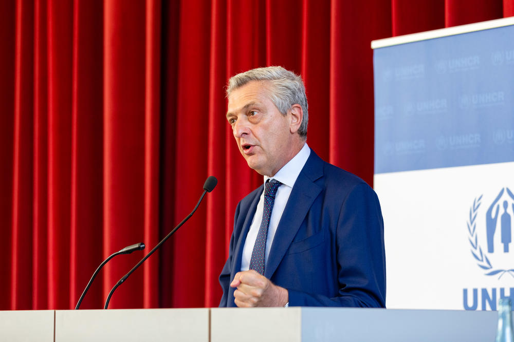 In an address at Freie Universität, UN-High Commissioner Filippo Grandi pointed out that two-thirds of the world’s refugees are displaced within their own countries. “That’s where the refugee crisis is taking place, not in Europe!”