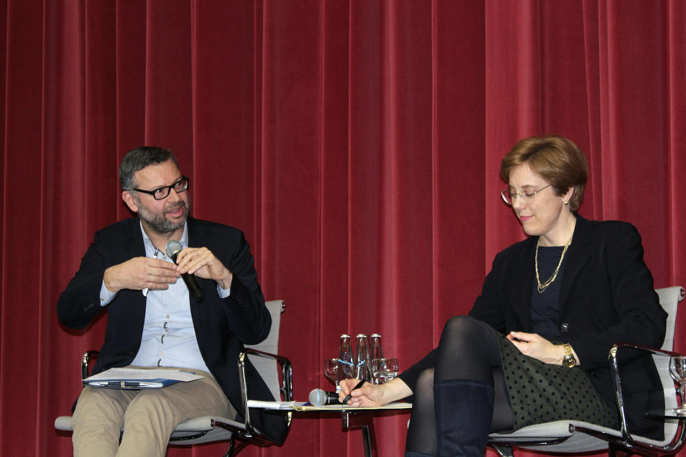 Bei der Anbindung der Ukraine an Europa sei die EU blind gegenüber den Interessen Russlands gewesen, sagte Kai-Olaf Lang, Senior Fellow der Forschungsgruppe EU/Europa bei der Stiftung Wissenschaft und Politik.