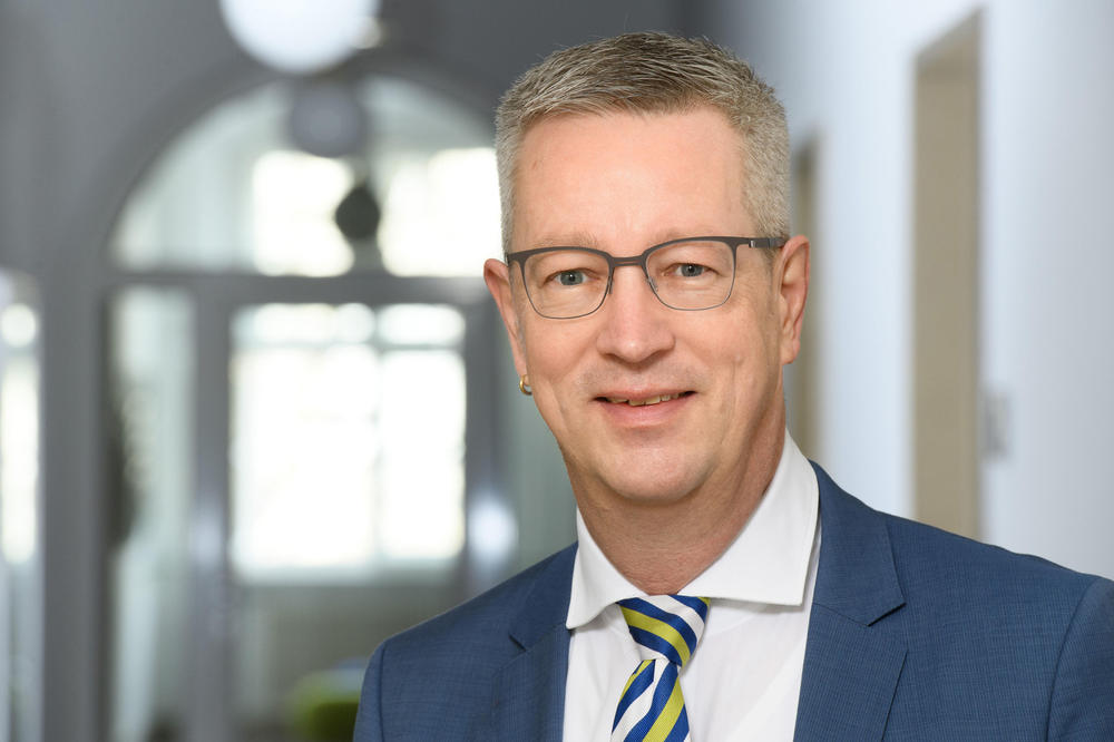 Mathematikprofessor Dr. Günter M. Ziegler. Der amtierende Präsident der Freien Universität Berlin kandidiert für eine zweite Amtszeit.