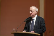 Der Schriftsteller Friedrich Dieckmann hielt die Laudatio.