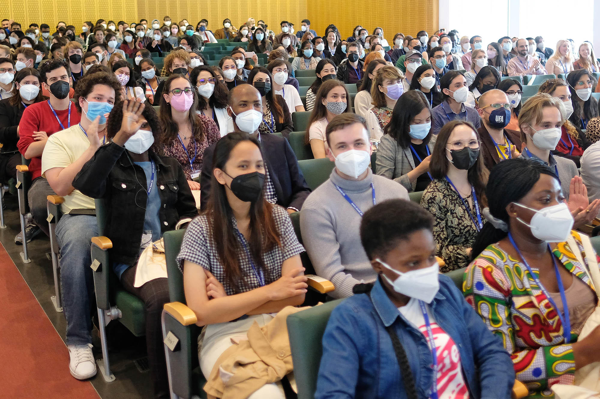 Beim Stipendiantentreffen des DAAD, das an im Mai an der Freien Universität stattfand, waren rund 500 DAAD-Stipendiat*innen aus 100 Ländern zu Gast, die sich untereinander austauschen und ihre Verbindung zum DAAD stärken konnten.
