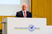 Der Regierende Bürgermeister von Berlin Kai Wegner hob den Wert der Freiheit hervor.