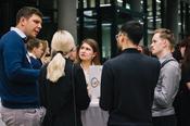 Auch mit dabei: die Ernst-Reuter-Gesellschaft der Freunde, Förderer und Ehemaligen der Freien Universität Berlin e. V., eine unerlässliche Unterstützerin für das Deutschlandstipendien-Programm an der Freien Universität.
