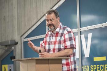 Dr. habil. Robert Lücking, Leiter der Abteilung Evolution und Biodiversität am Botanischen Garten Berlin