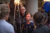 Feuerwasser: Am Fachbereich Physik konnte man lernen, wie Wasser und Feuer zusammenpassen.