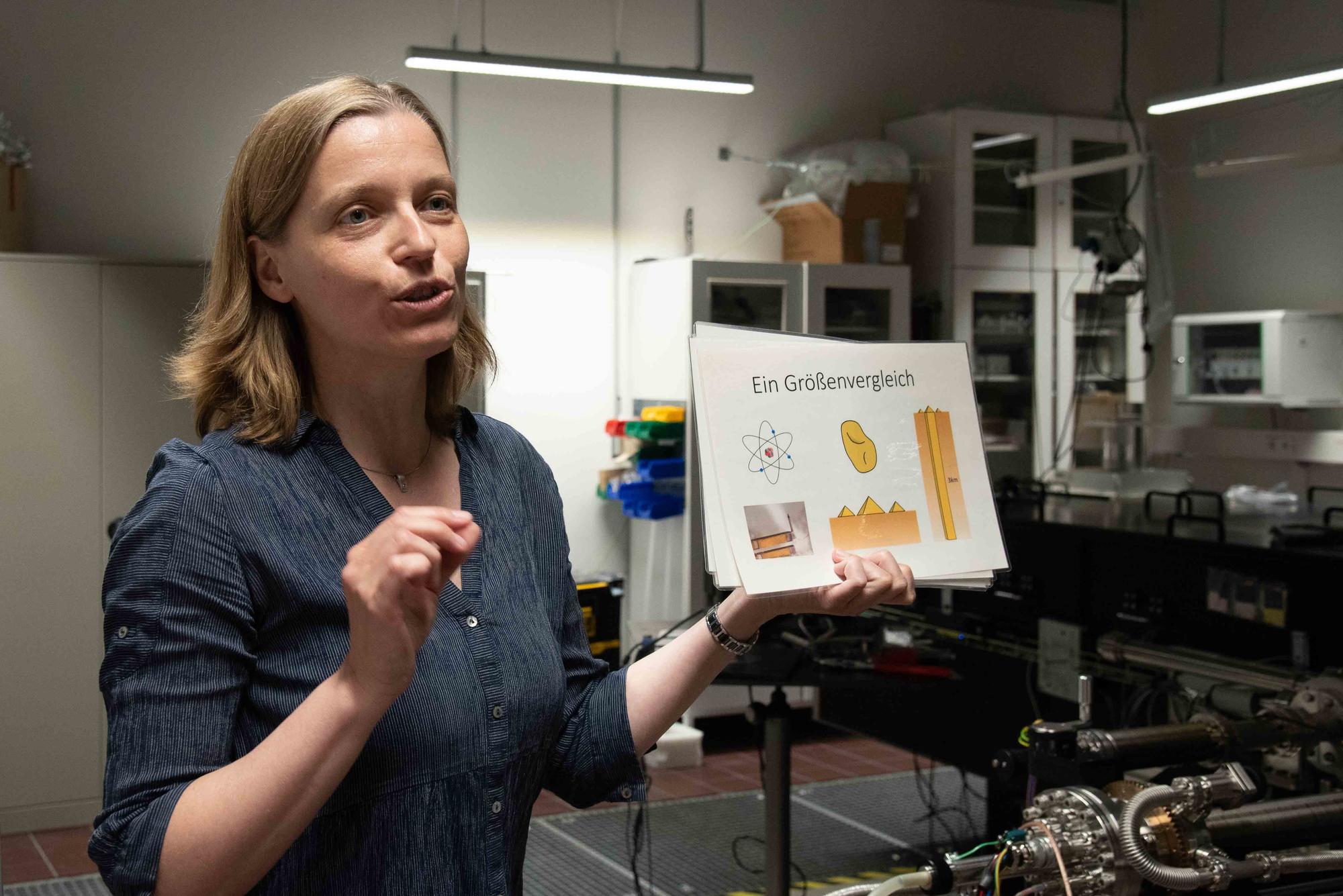 Physikprofessorin Dr. Katharina Franke ist Ko-Sprecherin des gerade eingeworbenen Exzellenzclusters Center for Chiral Electronics.