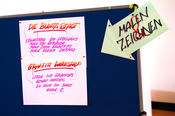 Auch ein Graffiti-Workshop wurde angeboten.