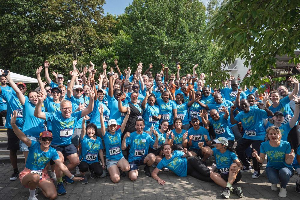 Das Team Global, unterstützt durch Teilnehmende der International Week und Staff Training Week, wurde erneut als größtes Team ausgezeichnet.