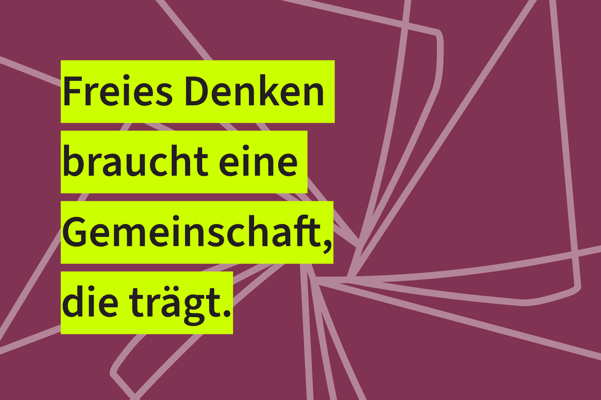 Der Code of Conduct formuliert, basierend auf bereits bestehenden Richtlinien und Satzungen, gemeinsame Werte und verbindliche Standards für ein respektvolles, wertschätzendes Miteinander für alle Mitglieder und Gäste der Freien Universität Berlin.