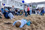 Ein Schwerpunkt in Dahlem, Anziehungspunkt für Kinder: die vom Institut für Archäologie angebotenen Ausgrabungsprojekte.