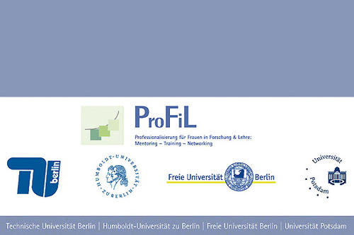 ProFiL - Professionalisierung für Frauen in Forschung und Lehre: Mentoring - Training - Networking