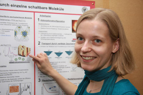 Katharina Franke forscht als Juniorprofessorin am Institut für Experimentalphysik der Freien Universität