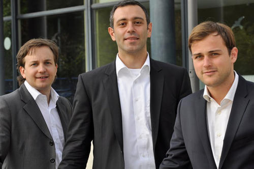 Das German Center for Market Entry ist eine Ausgründung der Freien Universität Berlin. Alexander Tirpitz, Keywan Ghane und Constantin Groll (v.l.n.r.).
