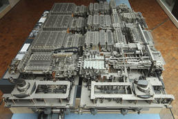 Model of the Z1 computer, currently in the German Museum of Technology in Berlin