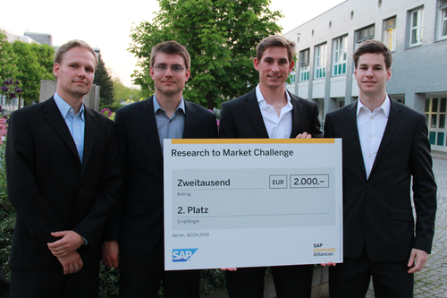 Das Team „FluxForce“ hat einen besonderen Rudersimulator entwickelt und belegte damit Platz Zwei.