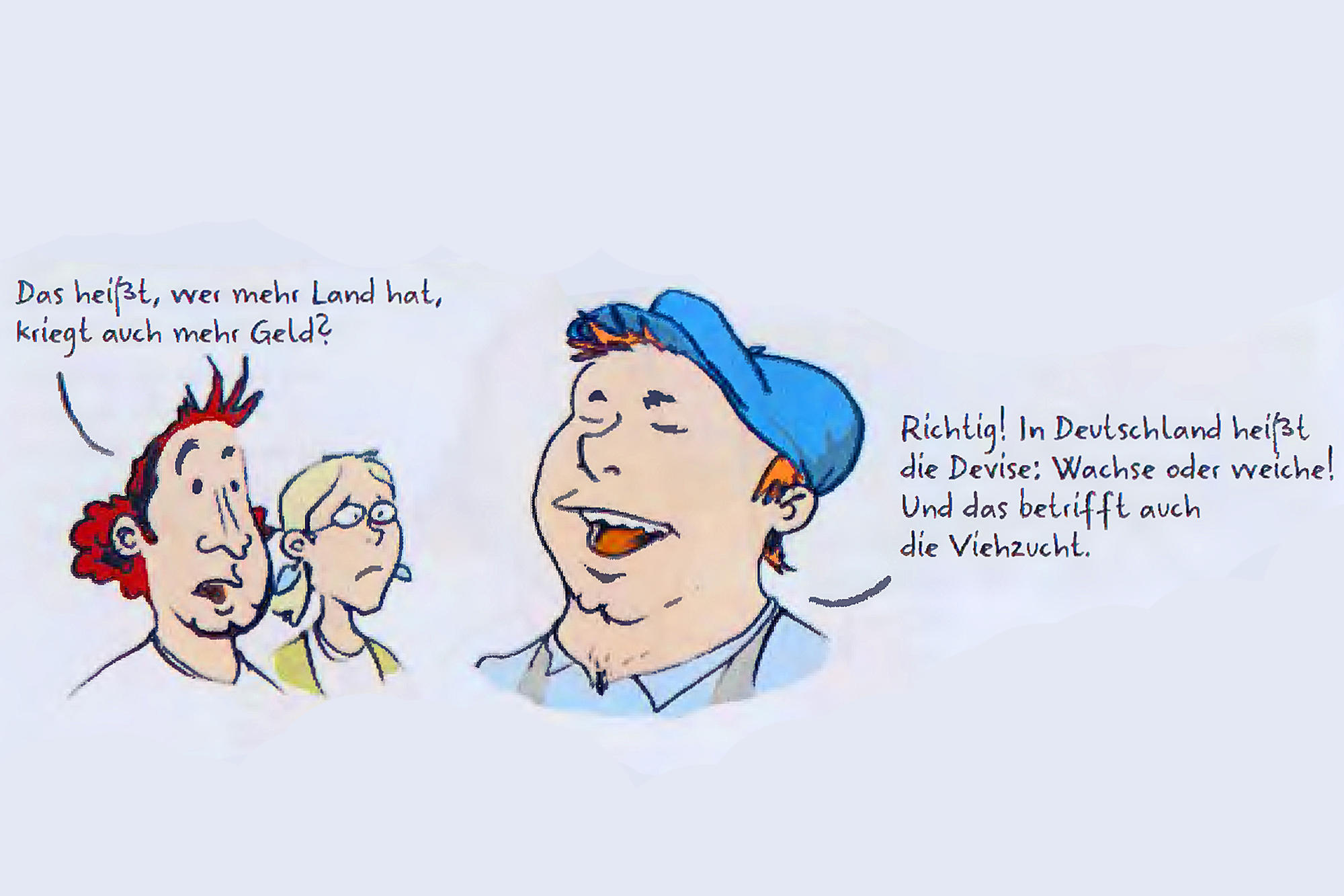 Zehn Protagonisten aus zehn verschiedenen Ländern geben in dem Sachcomic Einblick in ihre momentane Ernährungssituation.