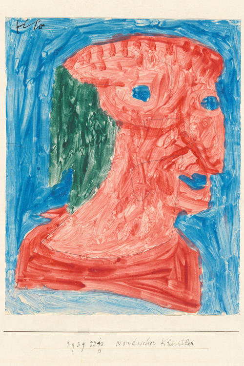 Paul Klees „Nordischer Künstler“ aus dem Jahr 1939.
