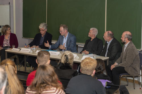 Die Diskussion am Institut für Meteorologie der Freien Universität Berlin war nur eine von 140 Veranstaltungen im Rahmen der Berlin Science Week.