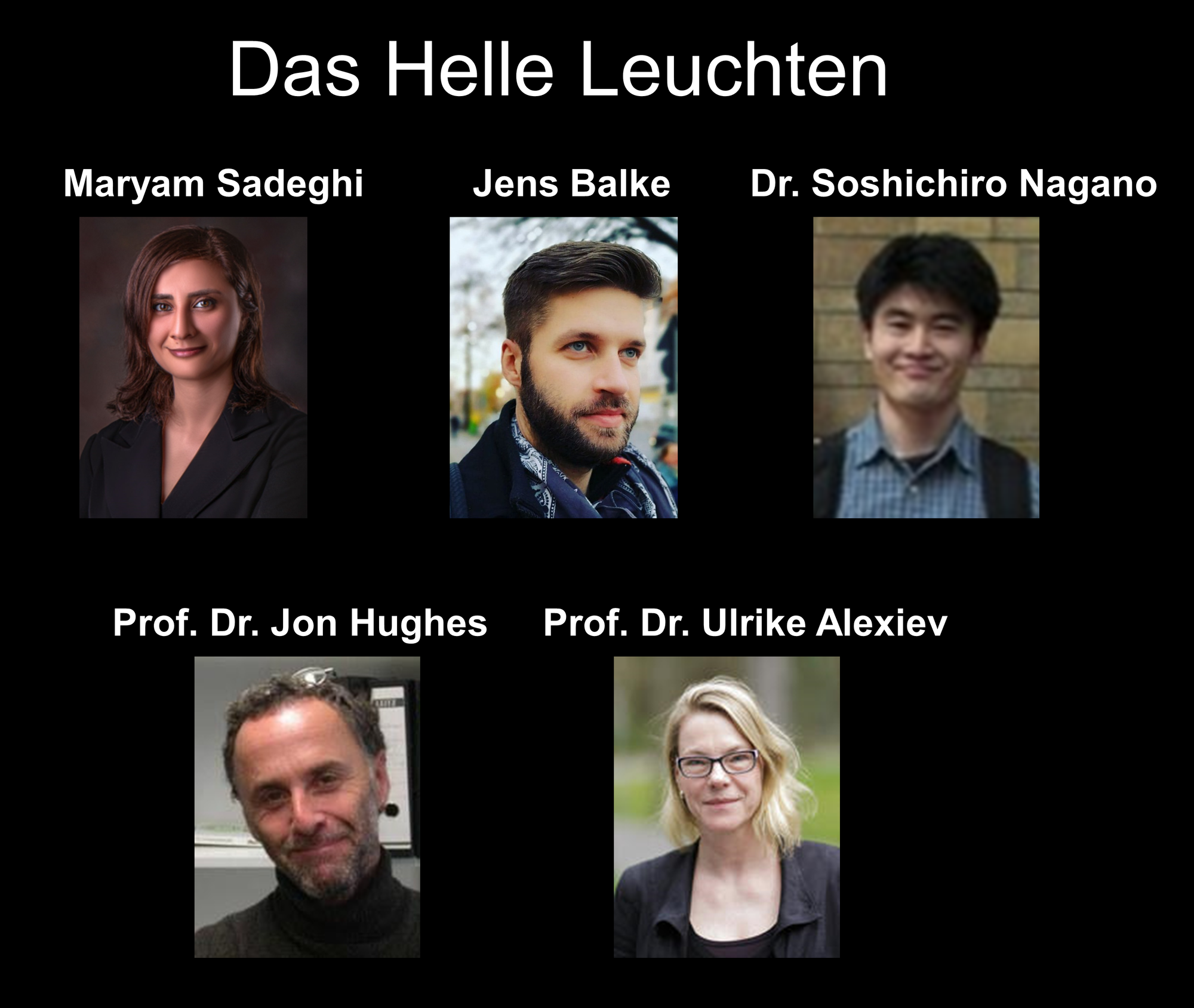 Zum Auftakt der Science Week stellen Nachwuchswissenschaftlerinnen und -wissenschaftler ihre Forschung vor. Die Physikerin Maryam Sadeghi spricht über fluoreszierende Proteine.