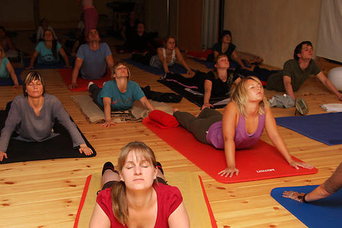 Entspannung durch Yoga: Nur eines der Angebote beim diesjährigen Gesundheitstag