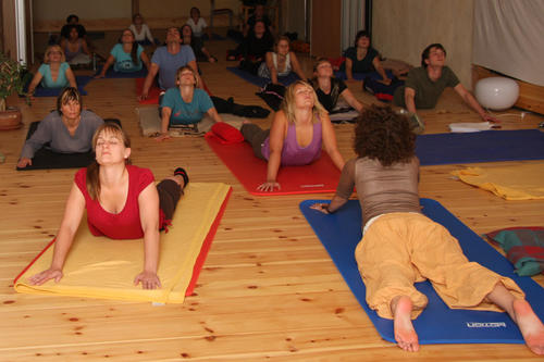 Hatha-Yoga-Kurse finden am 29. September um 10.00 und 11.00 Uhr statt. Anmeldungen bitte bis zum 19. September bei bettina.gelbe@weiterbildung.fu-berlin.de