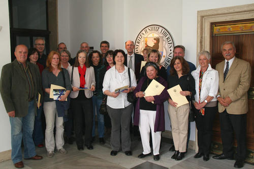 Insgesamt nahmen 17 Dienstjubilare Auszeichnungen für ihre Arbeit an der Freien Universität entgegen.