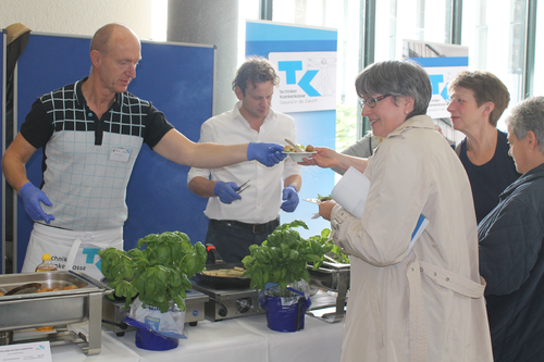 Wie gut gesundes Essen schmeckt, zeigte die Techniker Krankenkasse.