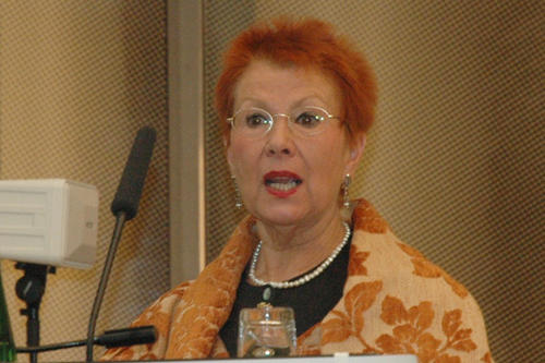 Die Vizepräsidentin der Freien Universität Prof. Christine Keitel-Kreidt sprach das Grußwort in der Berlin-Brandenburgischen Akademie der Wissenschaften und nahm an der Tagung teil.