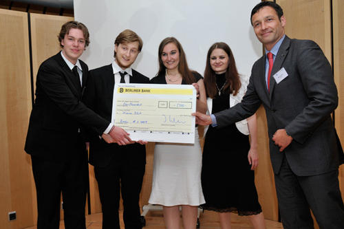 Platz 3 ging an das Team "Wiener Blut"