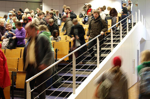 Zum Wintersemester 2009/10 richten die Fachbereiche jeweils eigene Immatrikulstionsfeiern aus.