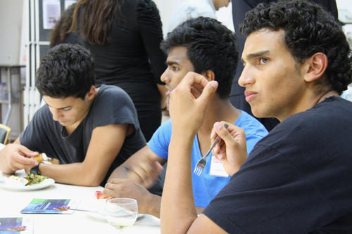 15 Schüler kamen an die Freie Universität, um mehr über ein naturwissenschaftliches Studium mit Lehramtsoption zu erfahren