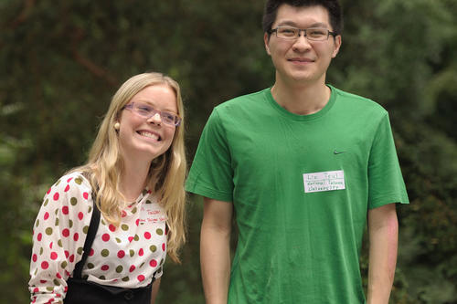 Durch Taipeh verbunden: Lara Grothe wird ab Herbst nach Taiwan aufbrechen, Lin Tsui hat ein Jahr an der Freien Universität verbracht.