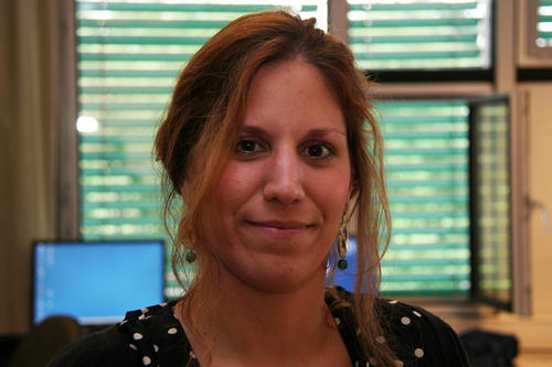Die griechische Doktorandin Anna-Maria Droumbouki schreibt ihre Dissertation über "Erinnerungsorte des Zweiten Weltkriegs". Sie nutzt das Visual Archive in ihren Lehrveranstaltungen.