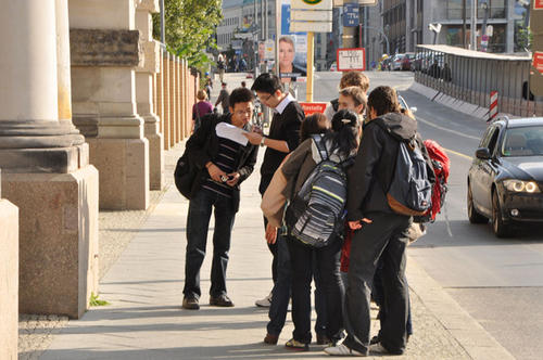 Das Programm der Dahlem Research School soll auch die Orientierung auf dem Campus und in Berlin fördern.
