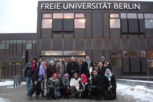 Von Kairo nach Dahlem: 16 Studierende aus Ägypten waren eine Woche lang zu Gast an der Freien Universität Berlin