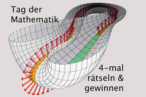 Warmlaufen für den Tag der Mathematik am 5. Mai: Jeden Mittwoch im April in campus.leben.